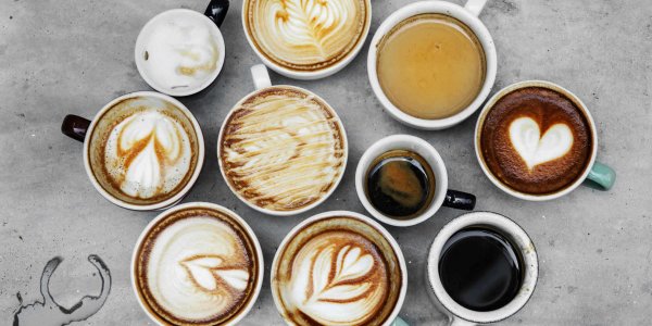 caffè, capuccino e latte macchiato con i prodotti Brasilmoka